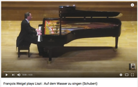 Liszt : Auf dem Wasser zu singen