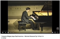 Rachmaninov : Moment Musical No.4